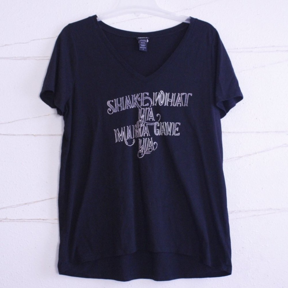Torrid "Shake what your Mama Gave Ya" Black Tee size 2x (BUNDLE DEAL INSIDE)